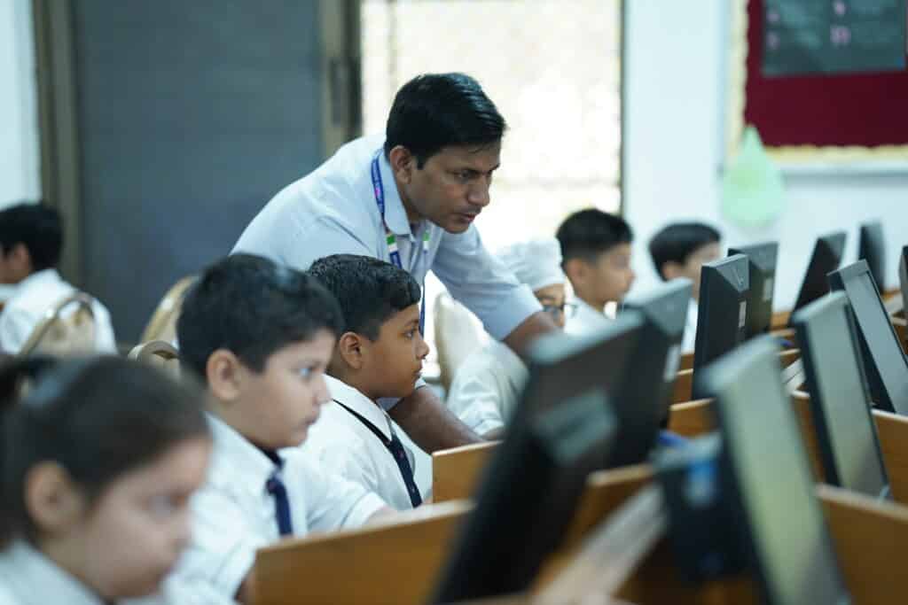 Computer Lab at The Ummed School Jodhpur